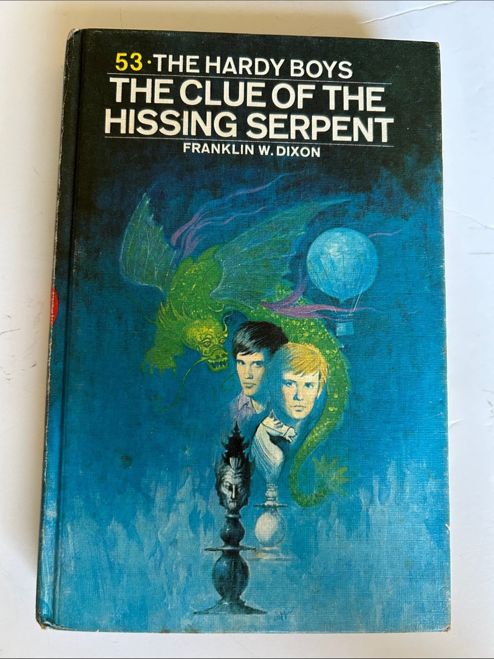 The Hardy Boys The Clue of the Hissing Serpent by Franklin w Dixon #53 hardcover